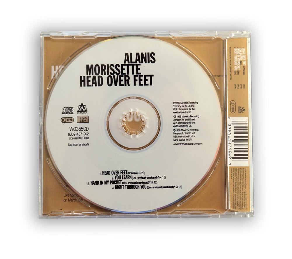 Alanis Morissette - Head Over Feet CD Single - France