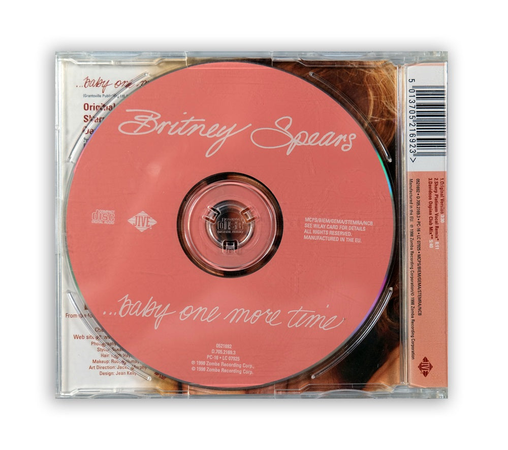 Britney Spears - ... Baby One More Time CD Single - Europe
