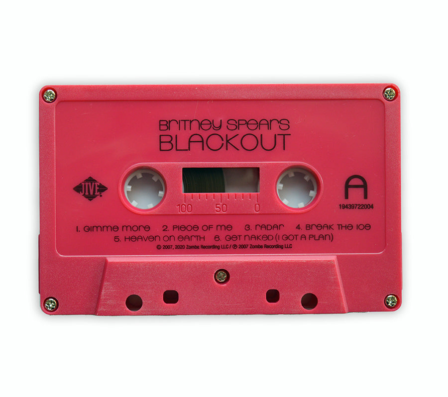 Britney Spears - Blackout Special 2020 Edition Cassette Album - USA