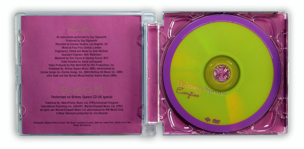 Britney Spears - Everytime DVD Single - UK