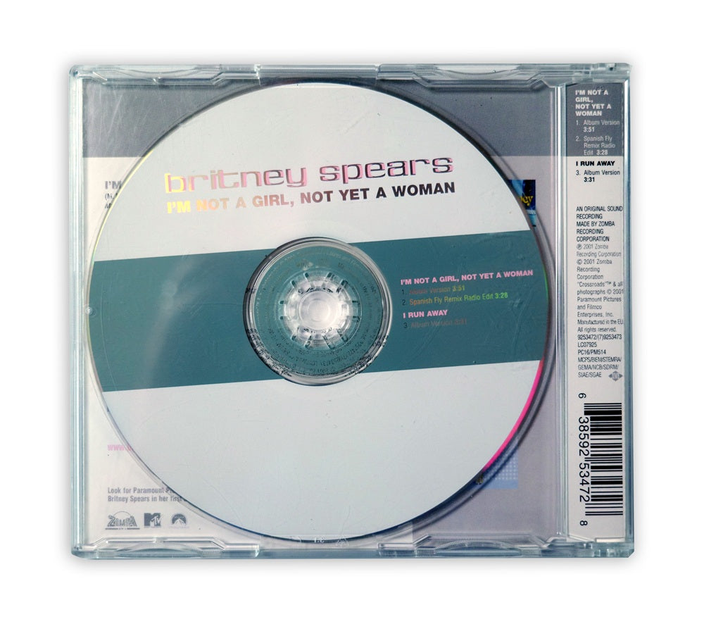 Britney Spears - I'm Not A Girl, Not Yet A Woman CD Single - UK
