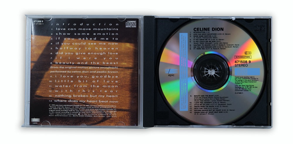 Celine Dion - Celine Dion CD Album - UK