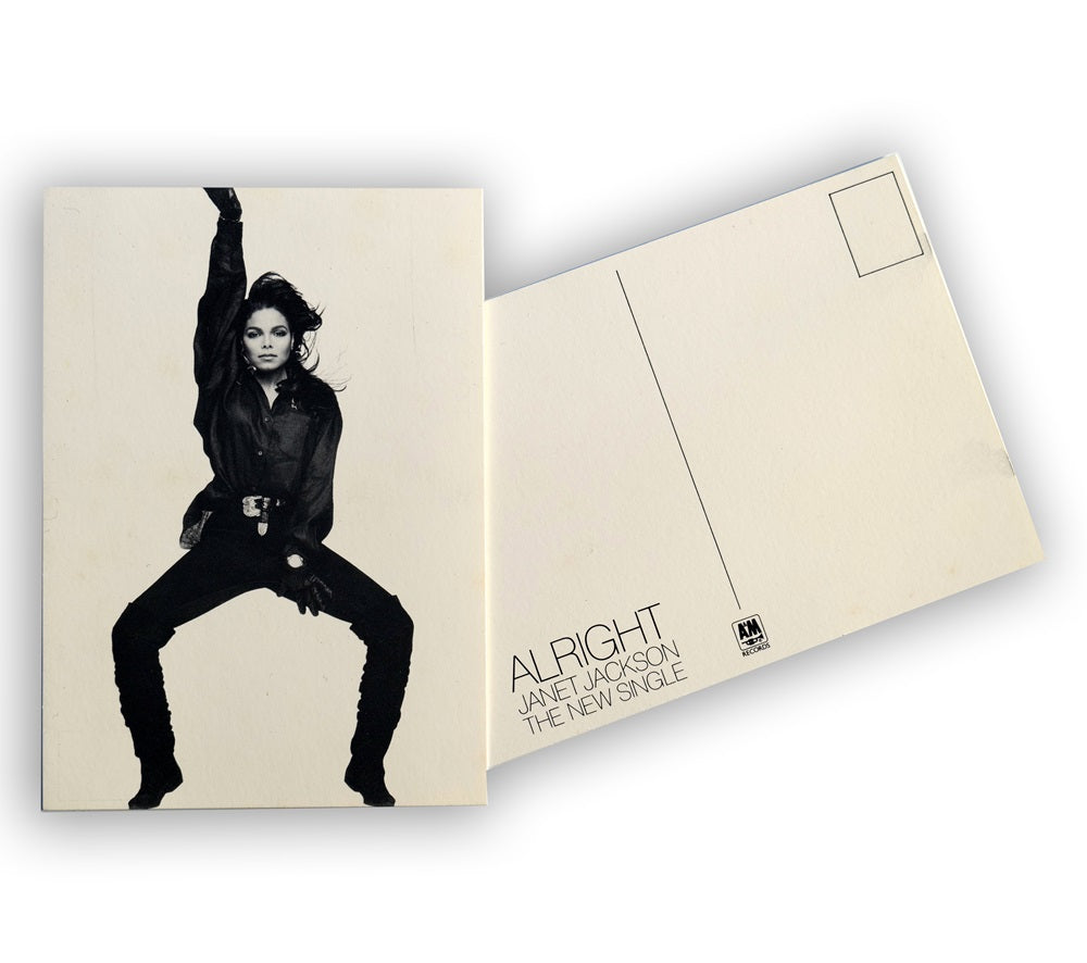 Janet Jackson - Alright 12" Special Collector Edition Picture Disc with Post Cards - UK