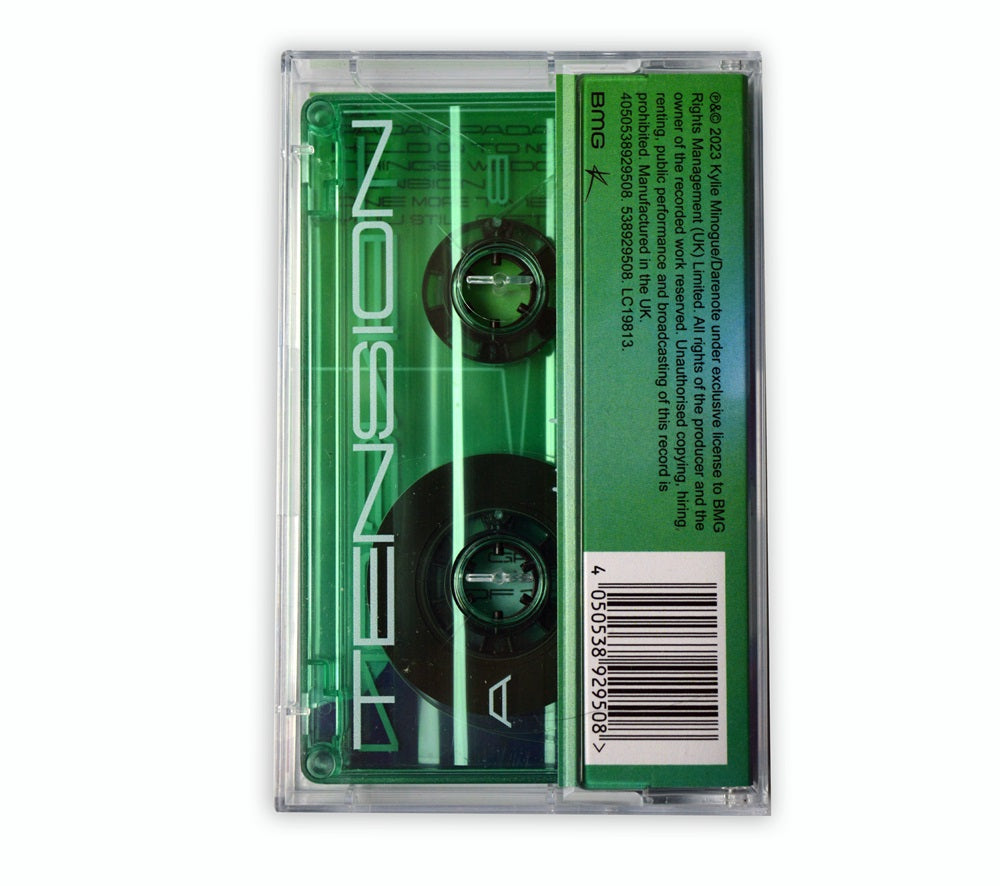 Kylie Minogue - Tension Cassette Album Green Version - UK