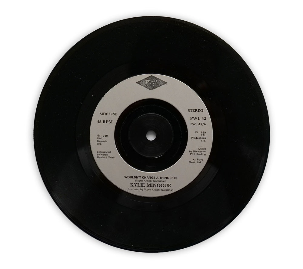 Kylie Minogue - Wouldn't Change A Thing 7" Single - UK