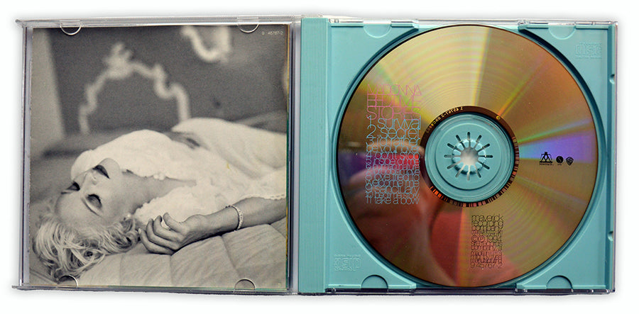Madonna - Bedtime Stories CD Album Reversed Cover - USA