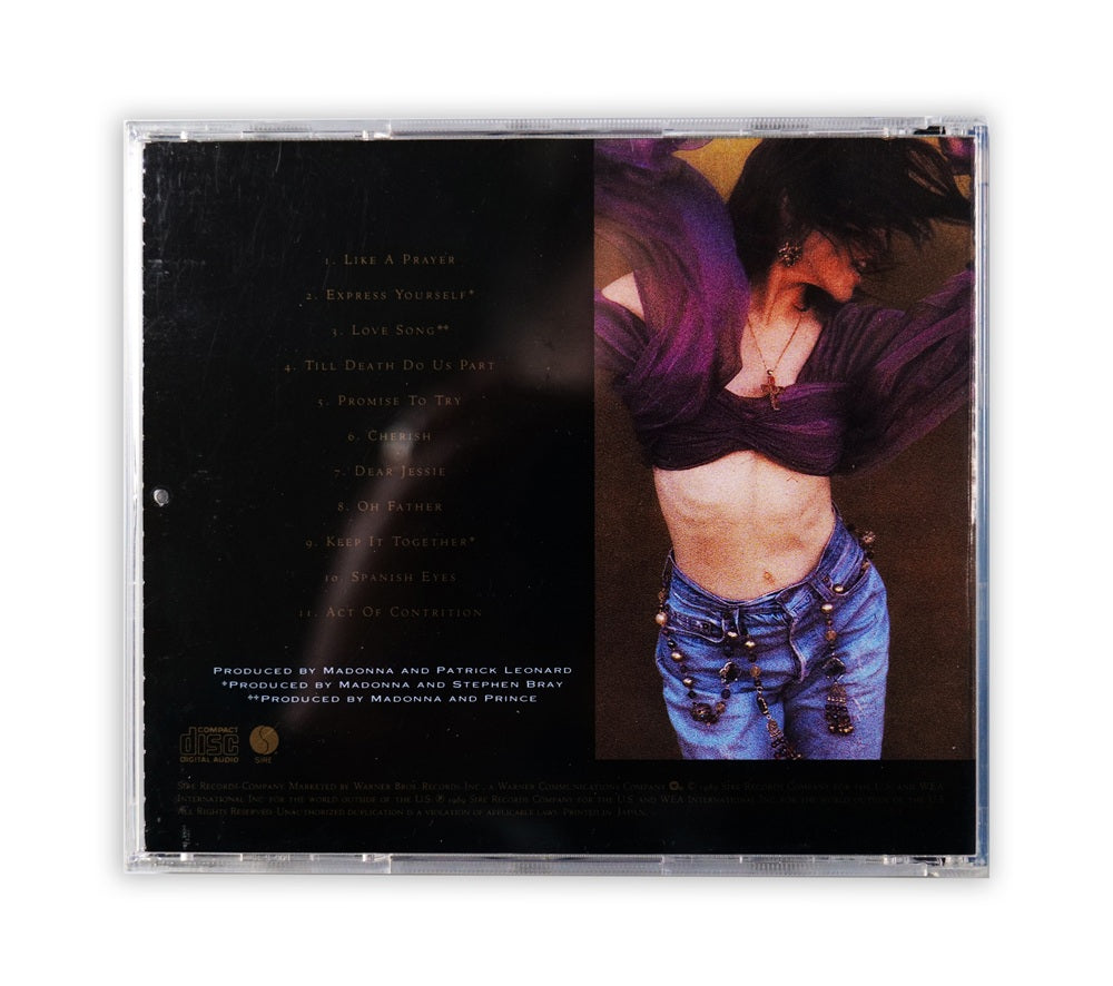 Madonna - Like A Prayer CD Album (no Obi) - Japan