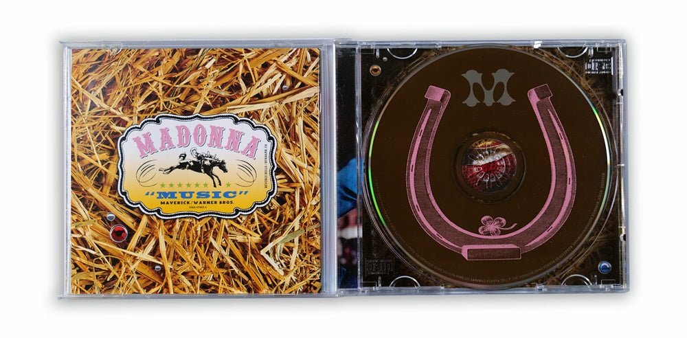 Madonna - Music CD Album with sticker - UK