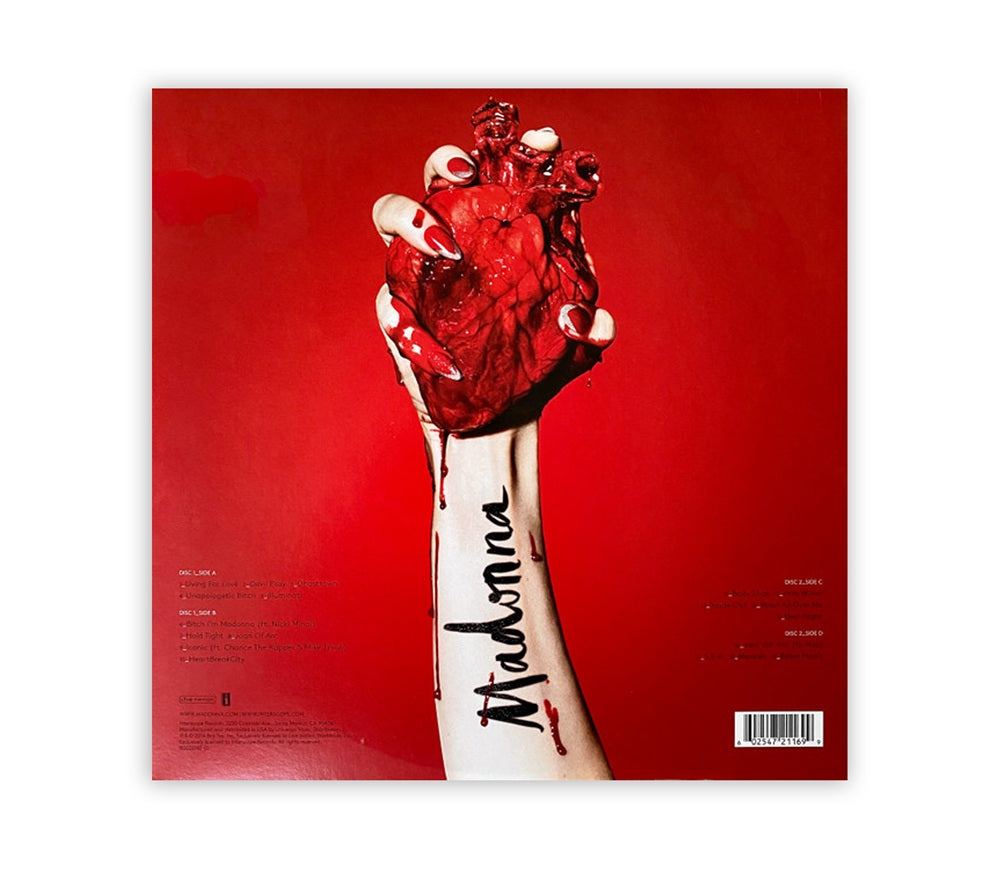 Madonna - Rebel Heart LP Album - Europe