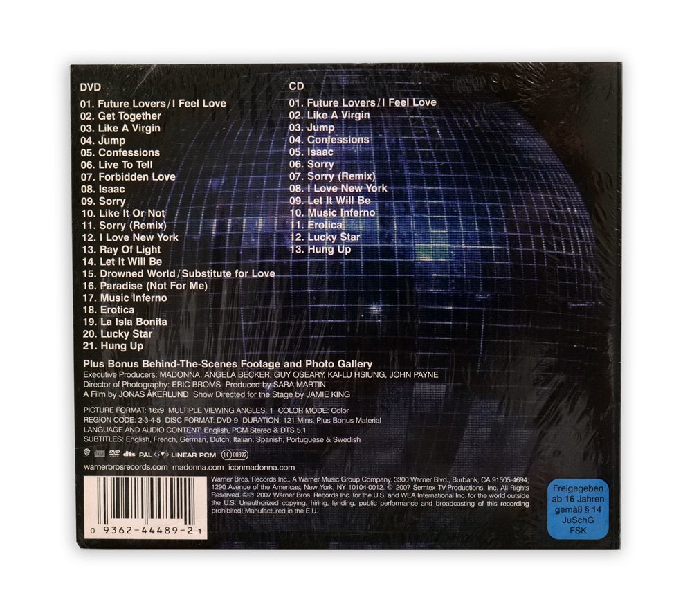 Madonna - The Confessions Tour DVD and CD Album - Europe
