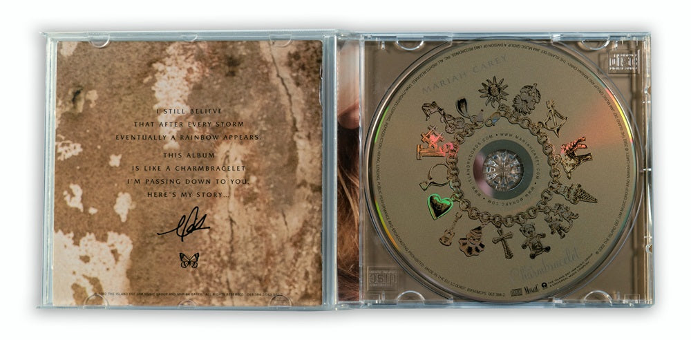 Mariah Carey - Charmbracelet CD Album with sticker - Europe
