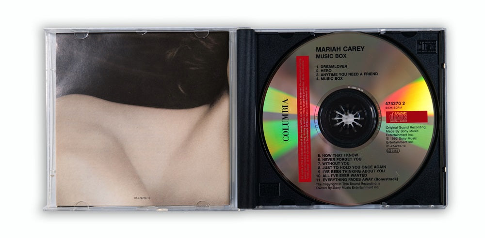 Mariah Carey - Music Box CD Album with Sticker - Europe
