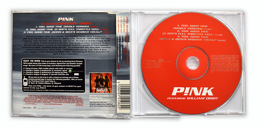 P!nk - Feel Good Time CD Single - UK