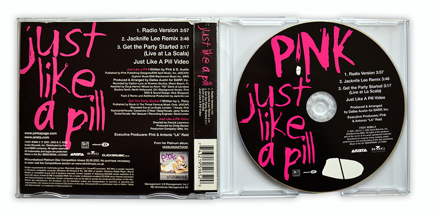 P!nk - Just Like A Pill CD Single - EU