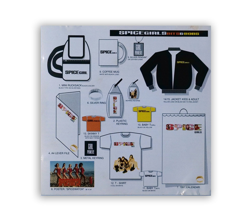 Spice Girls - Spice CD Album with flyer - UK