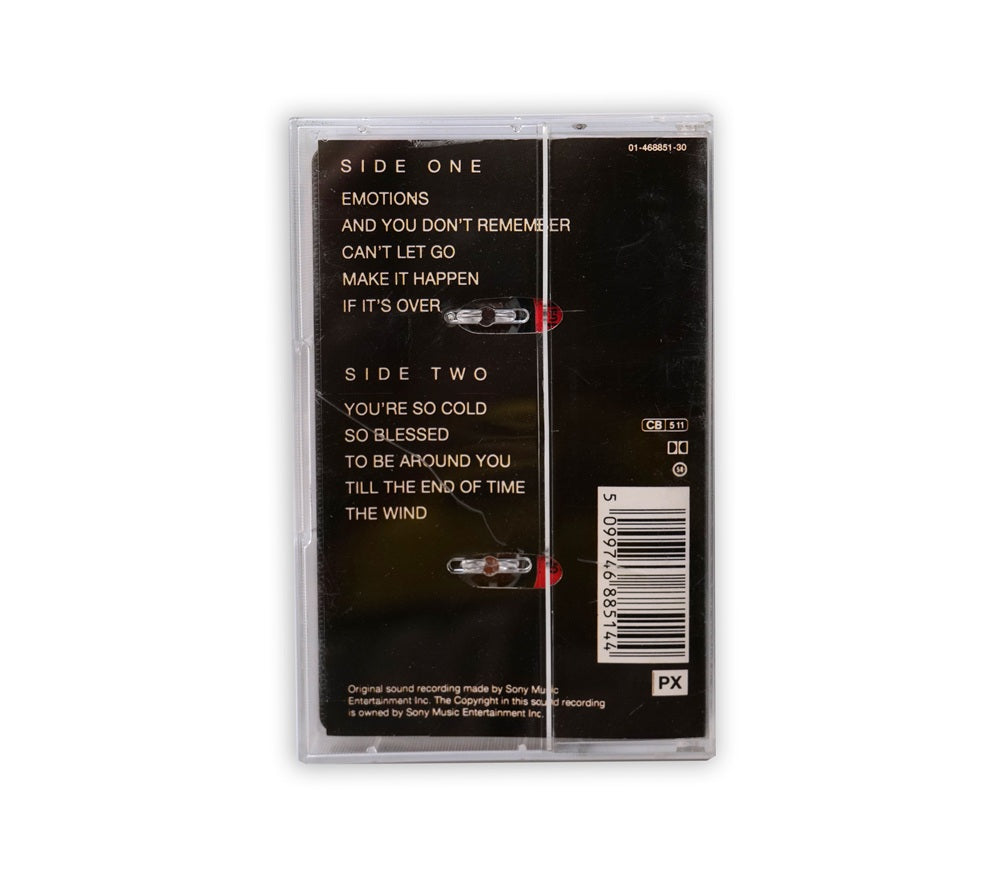 Mariah Carey - Emotions Cassette Album with sticker - UK