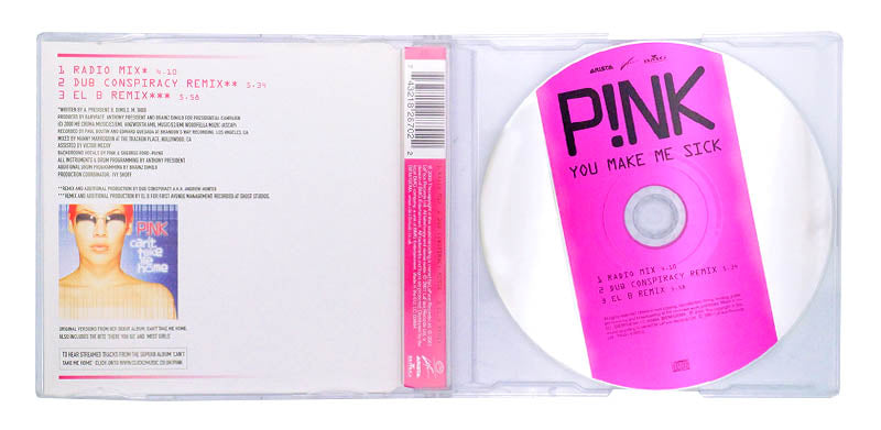P!nk - You Make Me Sick CD Single - EU