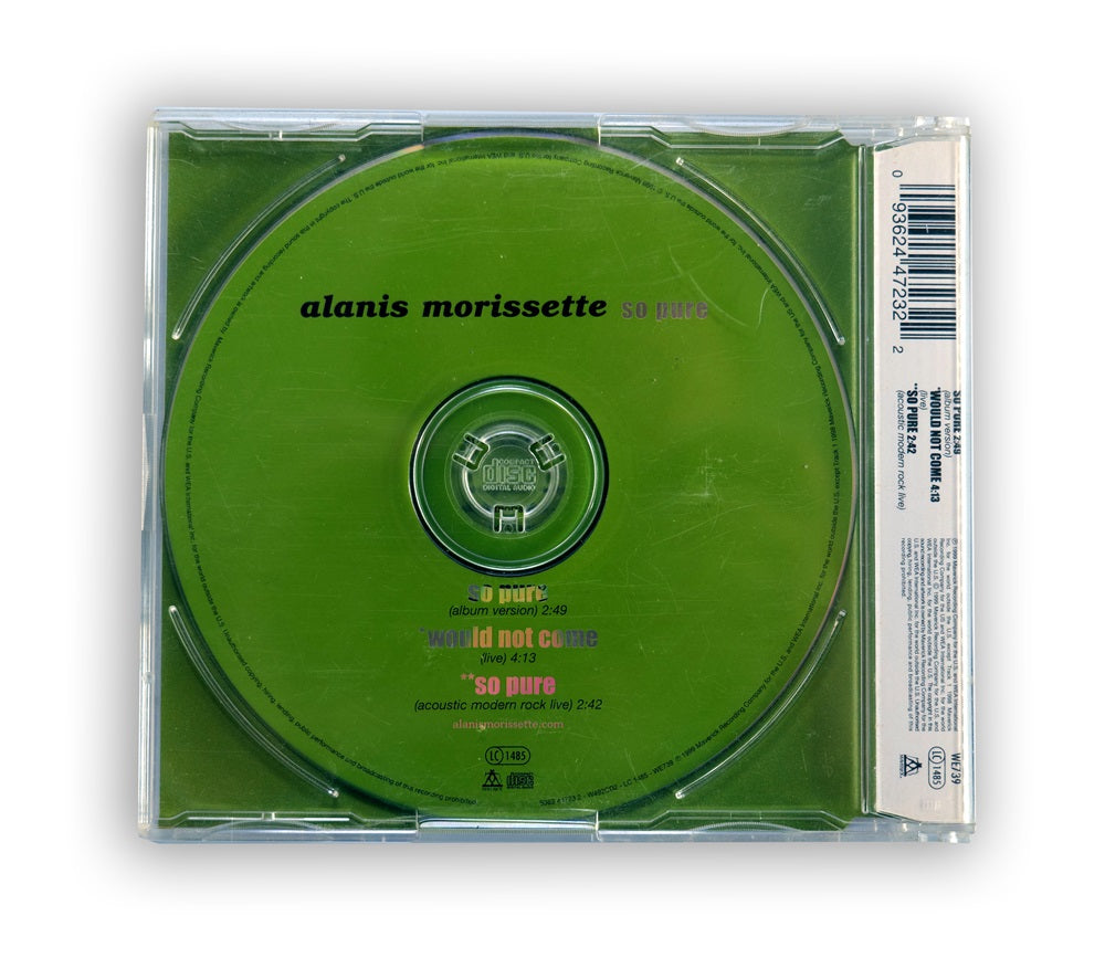 Alanis Morissette - So Pure CD Single 2 - UK