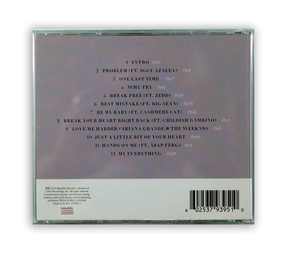 Ariana Grande - My Everything CD Album with Sticker - UK
