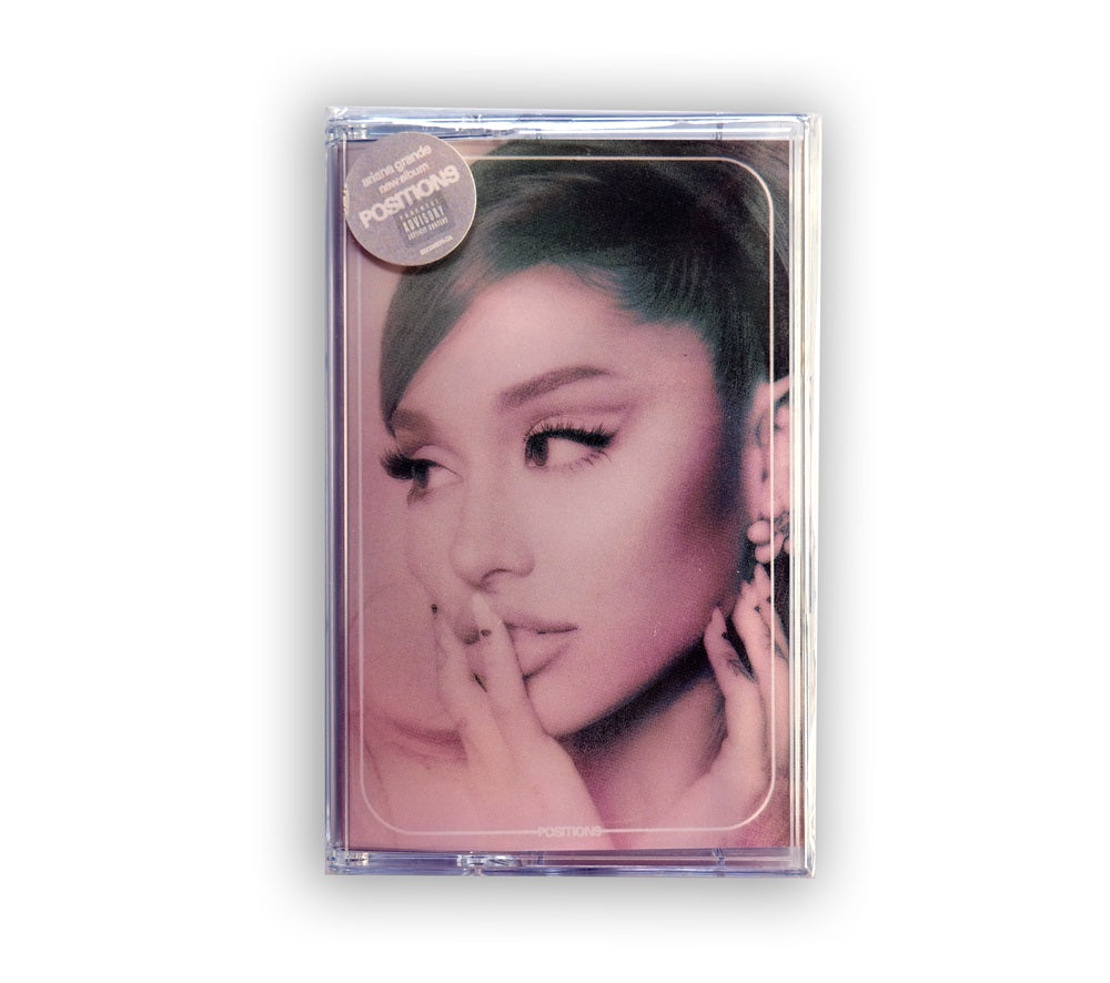 Ariana Grande - Positions Sonic Grey Cassette Album - USA