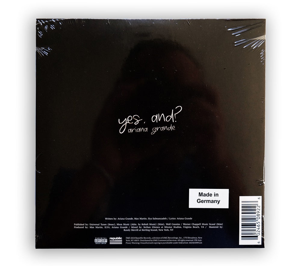 Ariana Grande - Yes, and? 7" Single - Europe