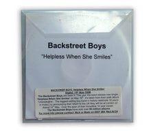 Load image into Gallery viewer, Backstreet Boys - Helpless When She Smiles CD Single Promo - UK
