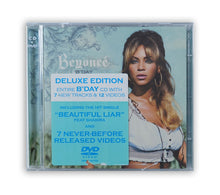 Load image into Gallery viewer, Beyoncé - B&#39;DAY Deluxe Edition CD &amp; DVD Album with Sticker - UK
