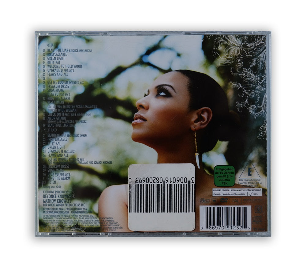 Beyoncé - B'DAY Deluxe Edition CD & DVD Album with Sticker - UK