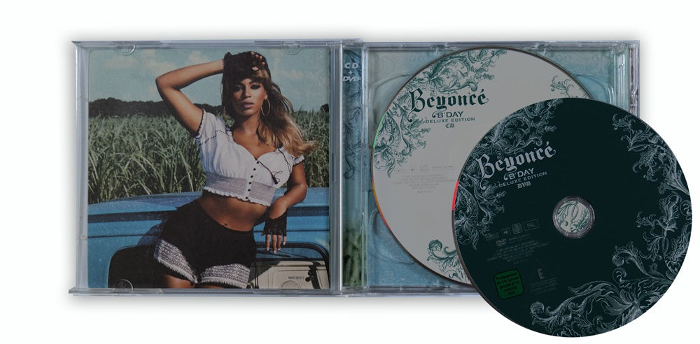 Beyoncé - B'DAY Deluxe Edition CD & DVD Album with Sticker - UK