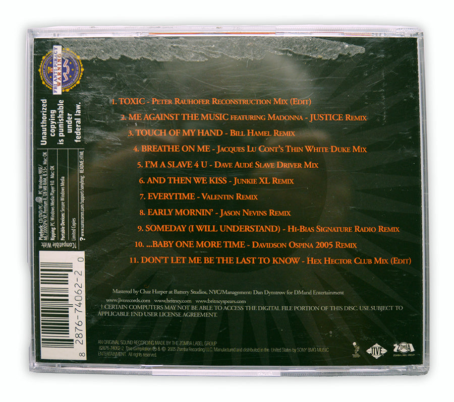 Britney Spears - B In The Mix The Remixes CD Album - USA