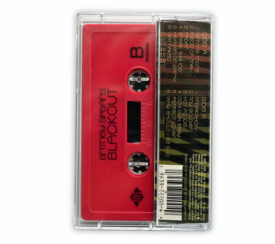 Britney Spears - Blackout Special 2020 Edition Cassette Album - USA