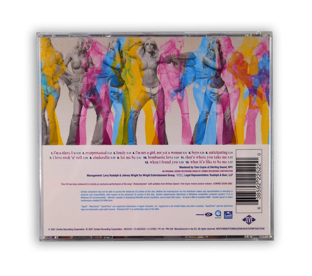 Britney Spears - Britney Special 2001 Edition Enhanced CD Album - Europe