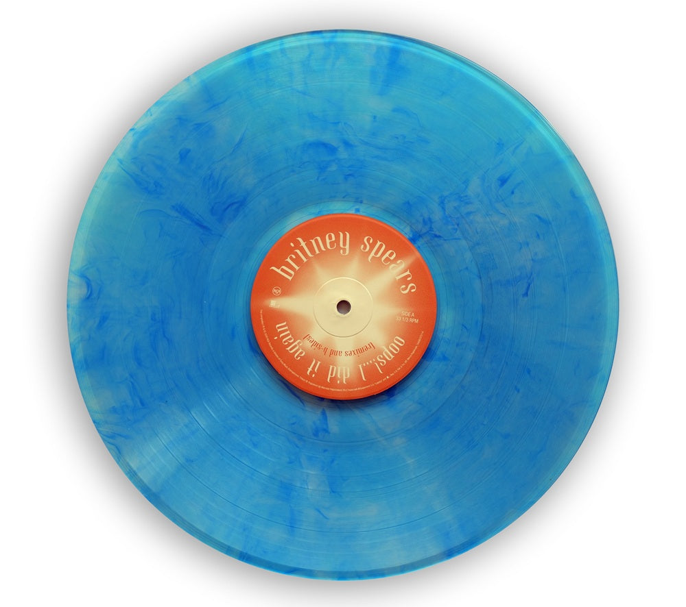 Britney Spears - Oops!... I Did It Again (Remixes and b-sides) LP Limited Edition, Blue Translucent Vinyl 2020 - USA