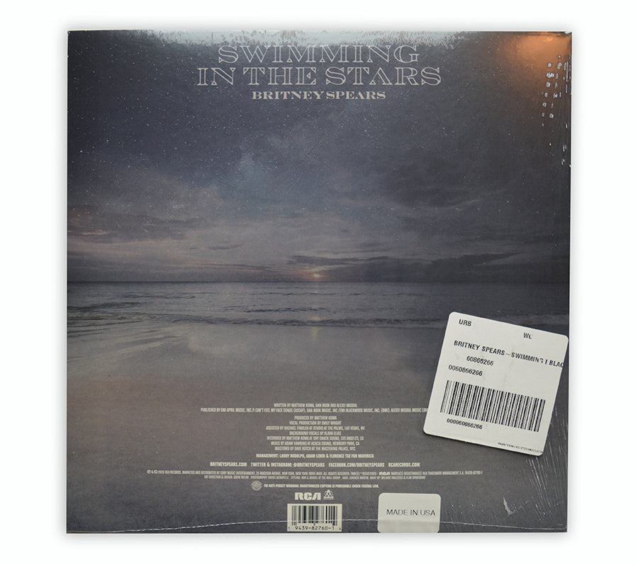 Britney Spears - Swimming In The Stars 12" Single - USA