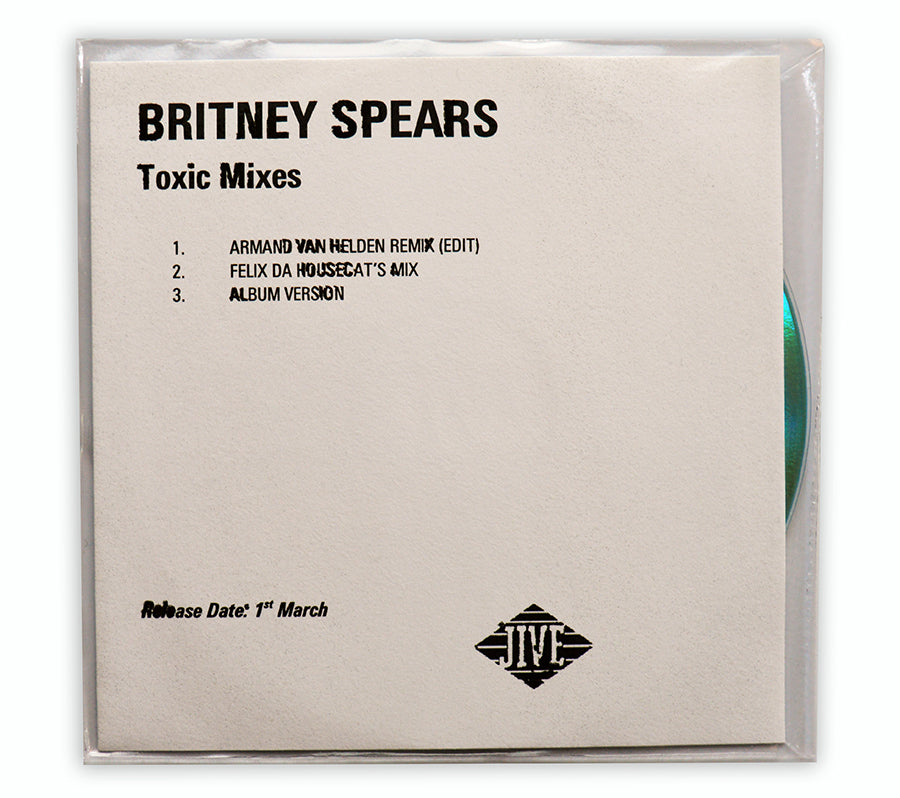 Britney Spears - Toxic Mixes CD Single Promo - UK