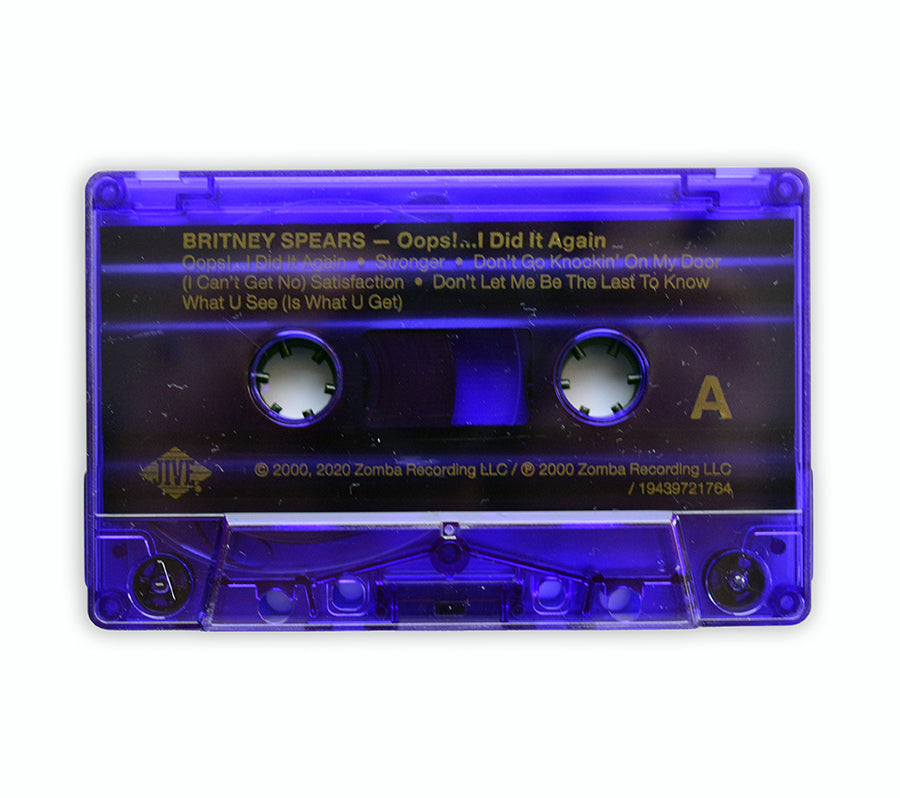 Britney Spears - Opps!... I Did It Again Special 2020 Edition Cassette Album - USA