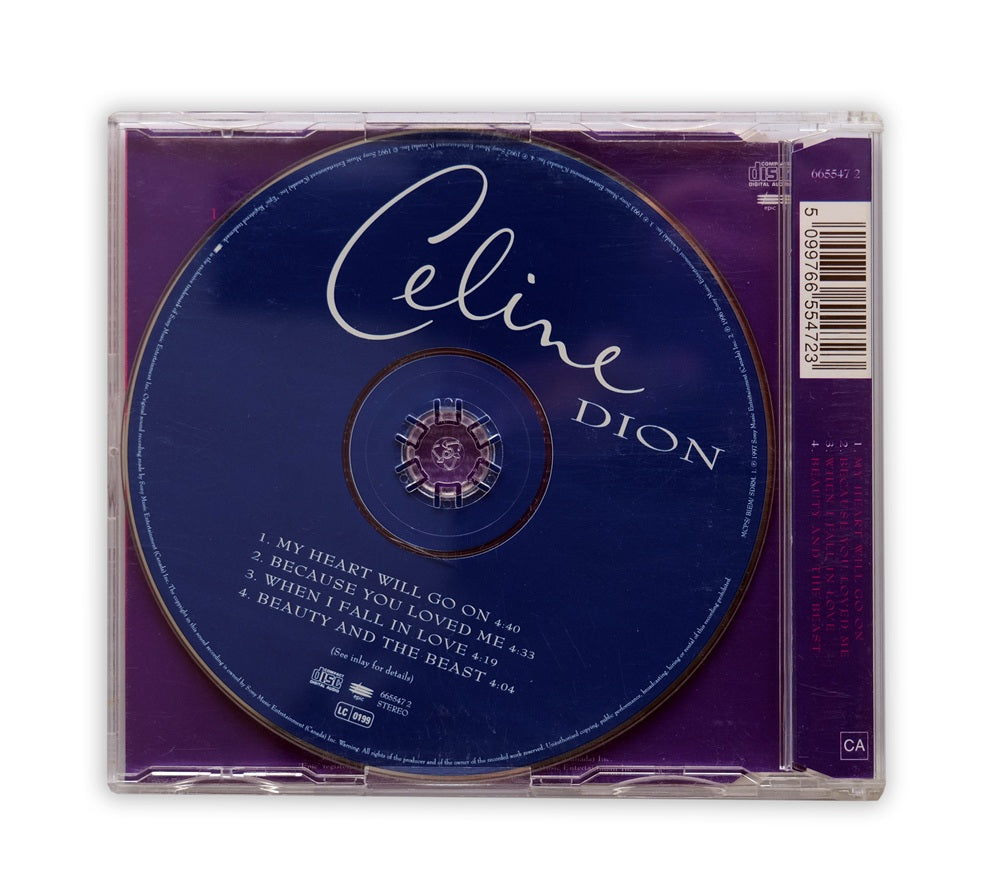 Celine Dion - At The Movies CD EP - UK
