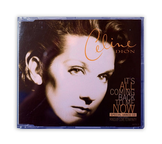 Celine Dion - It's All Coming Back To Me Now Special Dance CD Single - UK