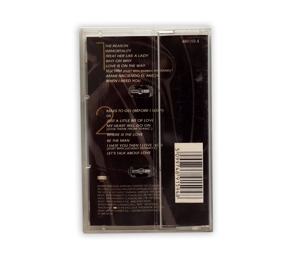Celine Dion - Let's Talk About Love Cassette - Europe
