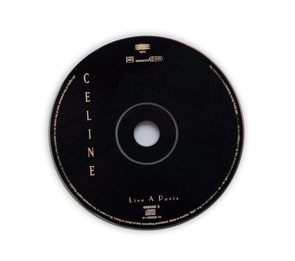 Celine Dion - Live A Paris CD Album - UK