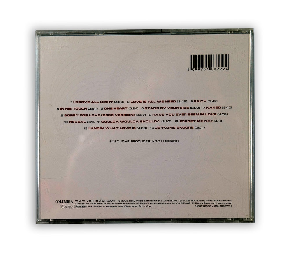 Celine Dion - One Heart CD Album - Europe