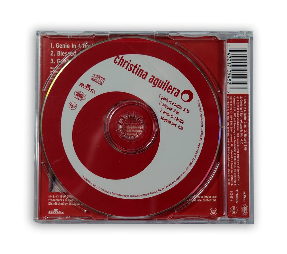 Christina Aguilera - Genie In A Bottle CD Single CD1 - UK