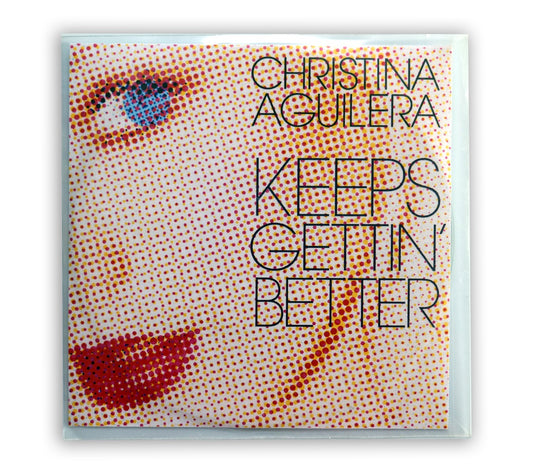 Christina Aguilera - Keeps Gettin' Better CD Single Promo - UK