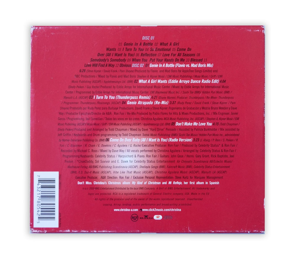 Christina Aguilera - Christina Aguilera Special Edition 2xCD Album - Europe