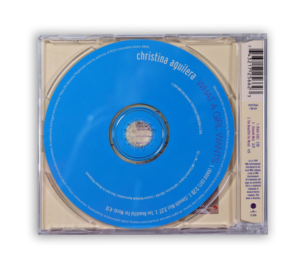 Christina Aguilera - What A Girl Wants CD Single - Australia