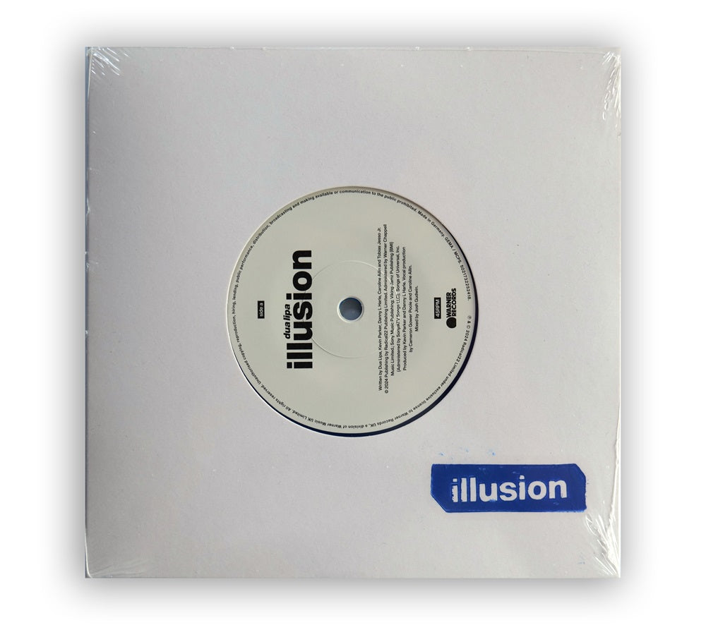Dua Lipa - Illusion 7" Blue Vinyl - UK