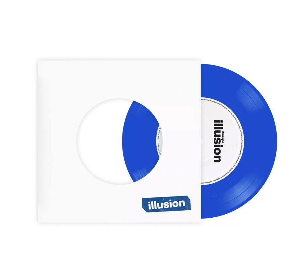 Dua Lipa - Illusion 7" Blue Vinyl - UK