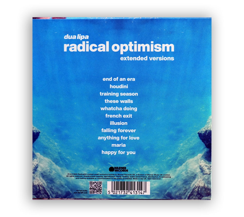 Dua Lipa - Radical Optimism CD Extended Versions & Signed Art Card
