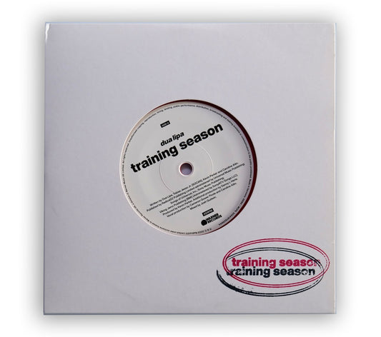 Dua Lipa - Training Season 7" Red Vinyl Single - Europe