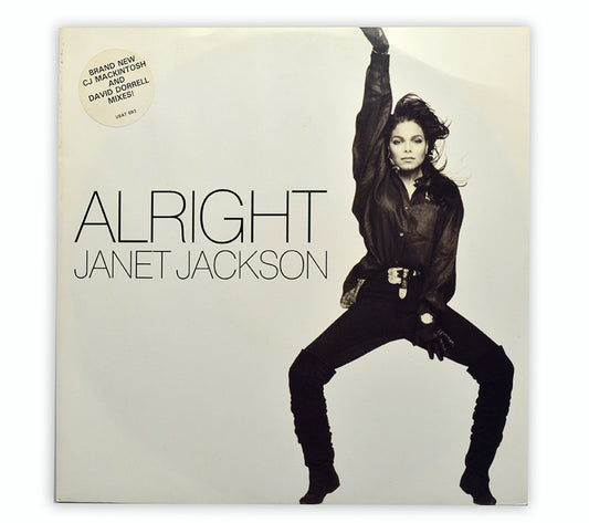 Janet Jackson - Alright 12" Single - UK
